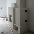 Speicherofen im Bau